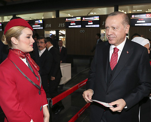 Turkish President Inaugurates New Istanbul Airport 