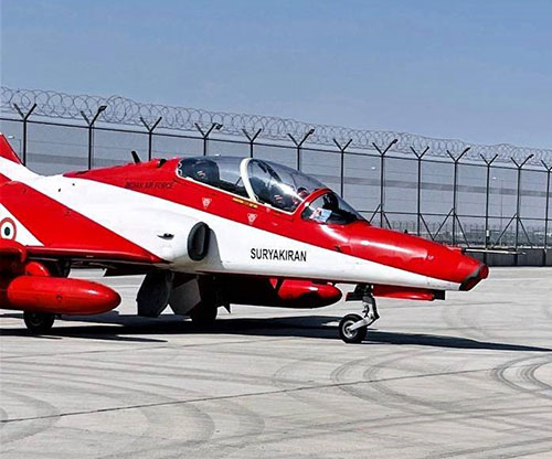 Two Indian Aerobatics Teams Make Debut at Dubai Air Show