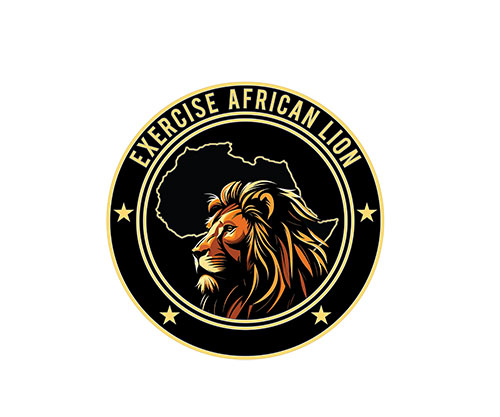 Two U.S. B-52H Bombers and Four Moroccan F-16s Fly Overhead During African Lion 26