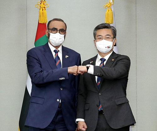 UAE, South Korea Discuss Defense Cooperation