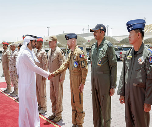 UAE Defence Minister Attends Conclusion of Joint Military Exercise “Desert Flag 10”