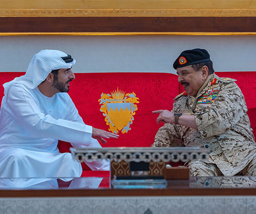 UAE Defence Minister Witnesses ‘Bahrain Shield’ Joint Military Exercise