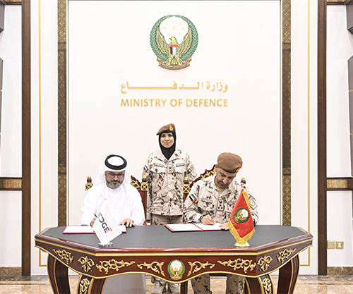 UAE Defence Ministry, EDGE Sign Partnership for 46th World Congress of Military Medicine UAE Defence Ministry, EDGE Sign Partnership for 46th World Congress of Military Medicine