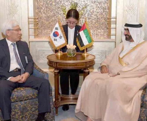 UAE Defense Minister Meets South Korean Counterpart