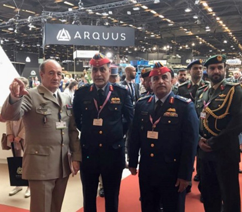 UAE Defense Ministry Delegation Attends Opening of Eurosatory 