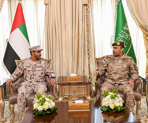 UAE Deputy Commander of Joint Operations Visits Joint Forces Command in Saudi Arabia