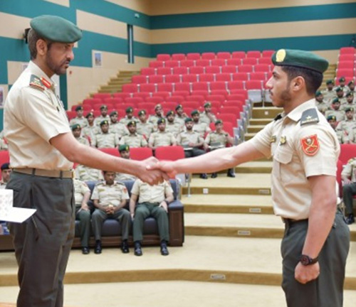 UAE Ground Forces Chief Witnesses Officers Graduation