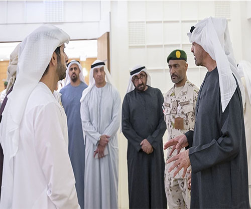 UAE President Visits Ministry of Defence