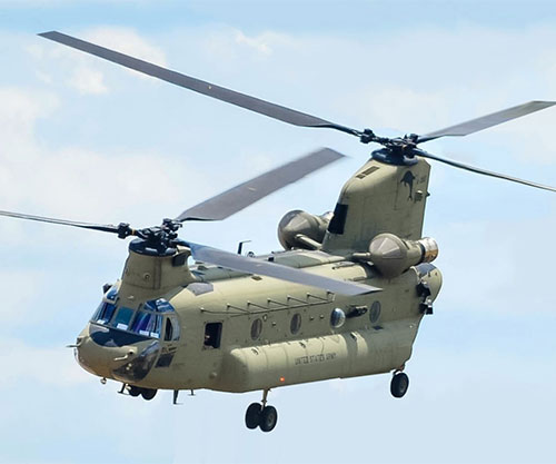UAE Requests Six CH-47F Chinook Helicopters, F-16 Sustainment