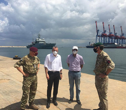 UK’s Defense Senior Adviser Visits Beirut