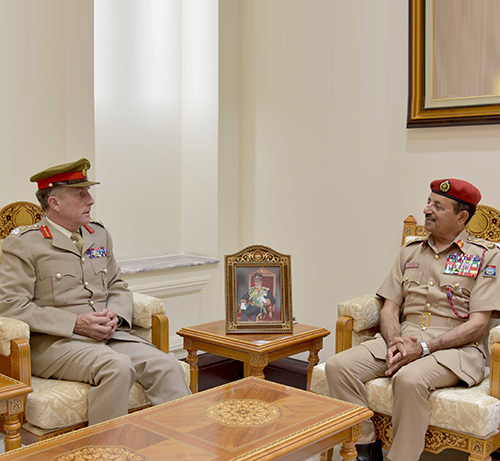 UK Chief of Defense Staff Visits Oman