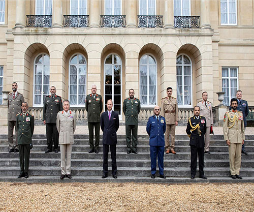 UK Hosts Nine Arab Defense Chiefs at Annual Dragon Group Meeting