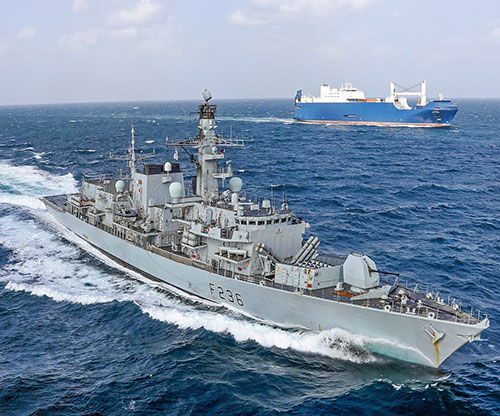 UK-Omani Ship Repair JV Completes HMS Montrose Maintenance in Oman