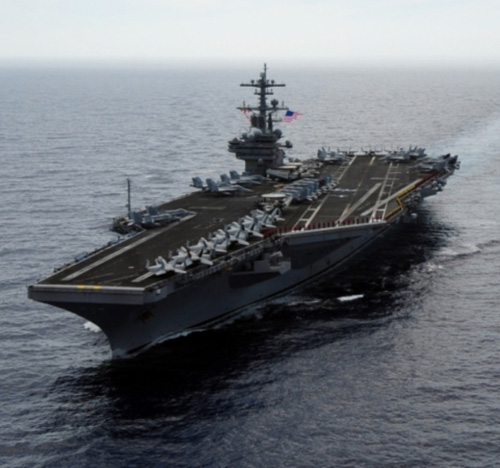 USS George H. W. Bush Arrives in Haifa, Israel