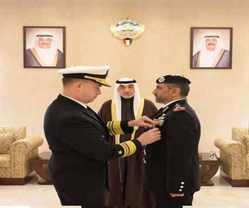 US Honors Director General of Kuwait’s Coast Guard 