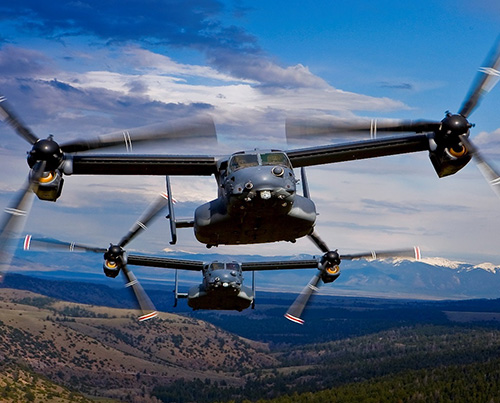 V-22 Osprey Fleet Tops 400,000 Hours