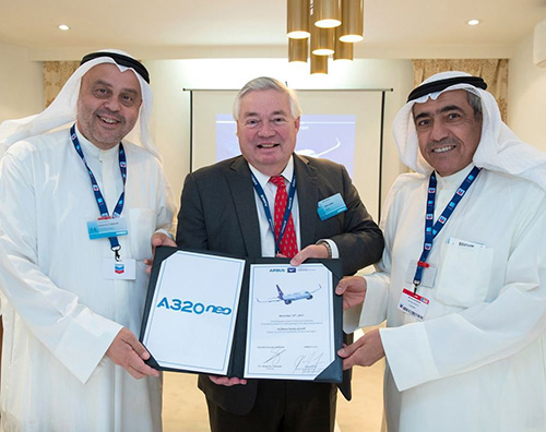 Wataniya Airways to Add 25 A320neo Family aircraft