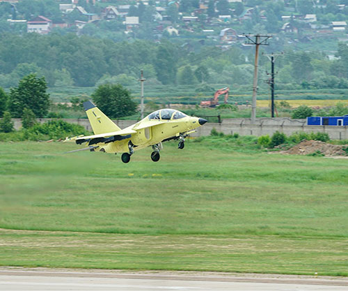 Yak-130M Combat-Trainer Completes Maiden Flight