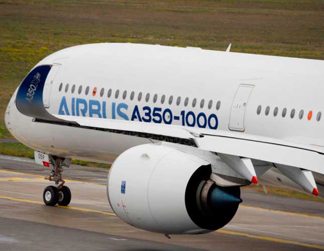 First A350-1000 Completes First Flight