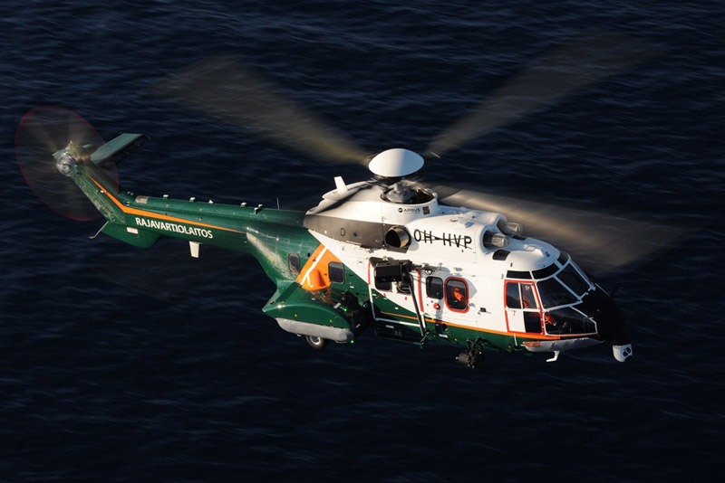 Airbus Helicopters Delivers First H215 to Finnish Border Guard