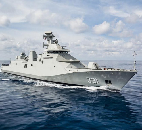 Damen Delivers 1st SIGMA 10514 PKR Frigate to Indonesia