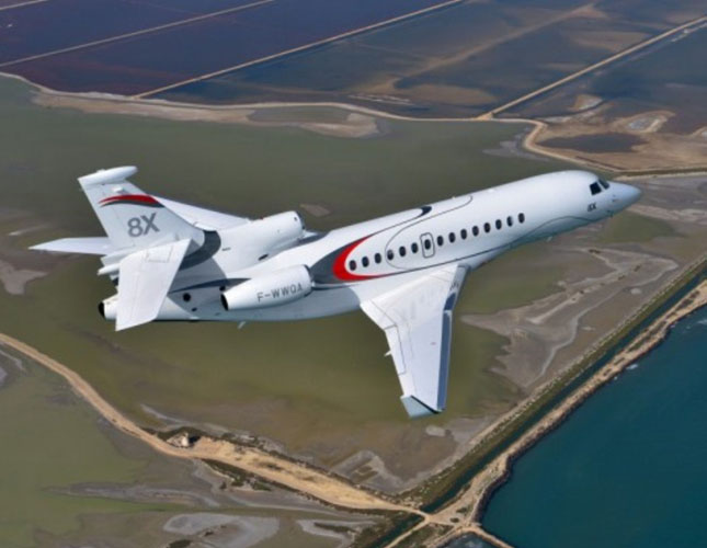 Dassault’s Falcon 8X Receives EASA Certification