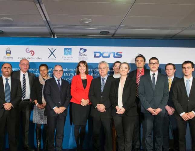 DCNS Inks MoU with Australian, French Engineering Schools