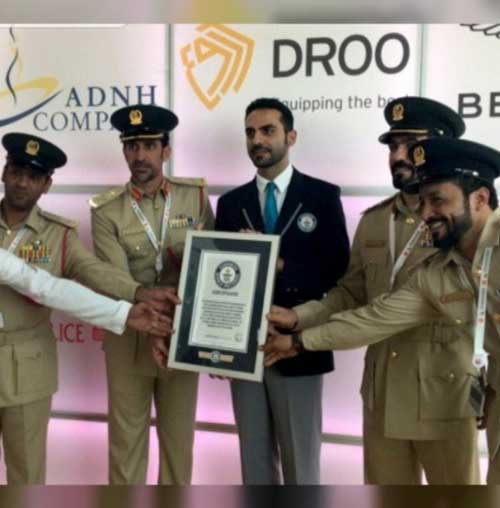 Dubai Police Enters Guinness Book of World Records 