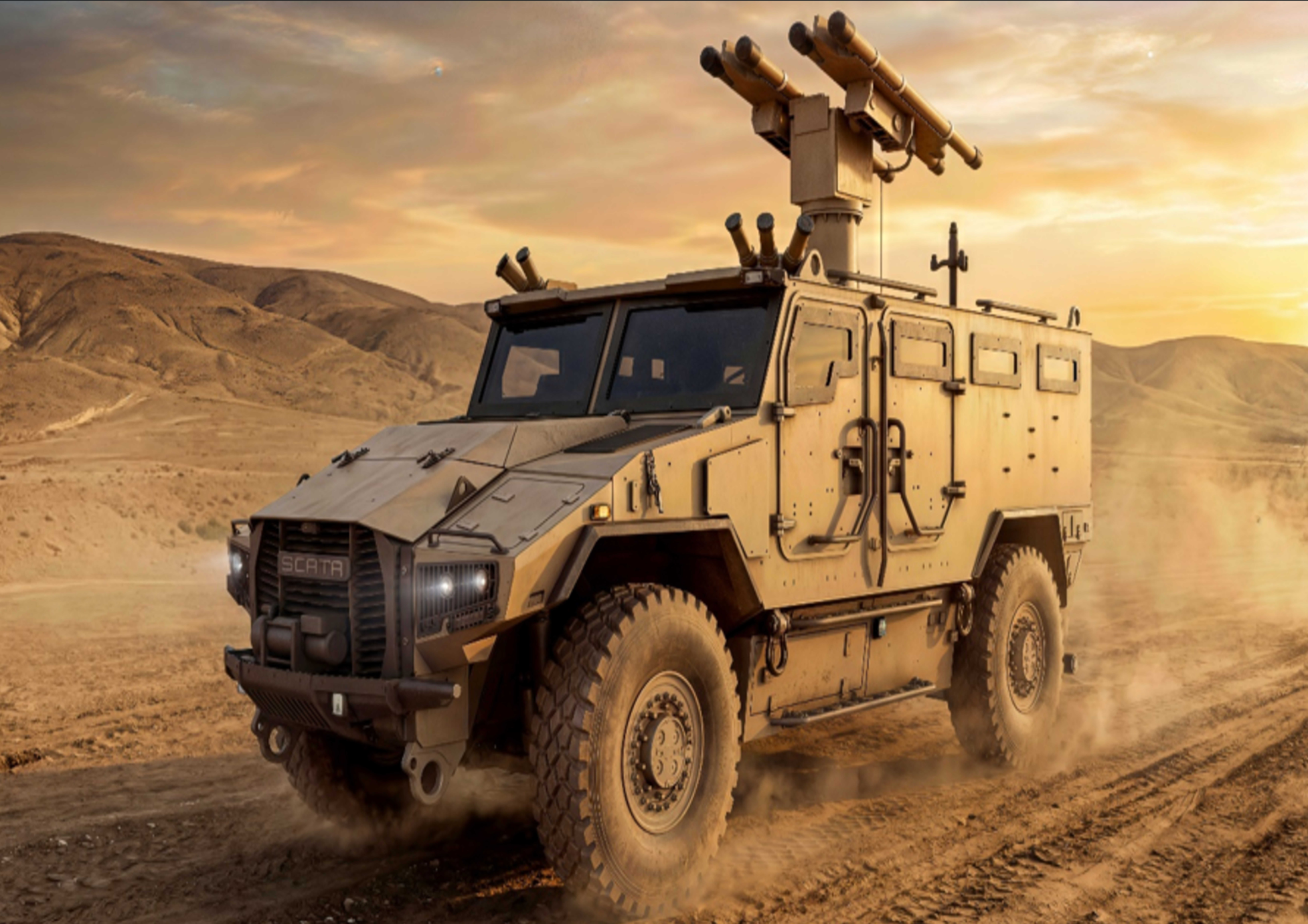 Texelis Defense, SCATA Unveil New 18-Ton Class Multi-Purpose Tactical Vehicle