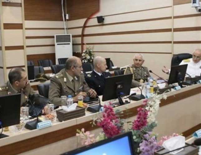 Italian Military Delegation Visits Iranian Armed Forces 