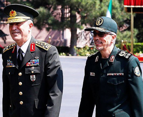 Turkish, Iranian Chiefs-of-Staff Meet in Ankara