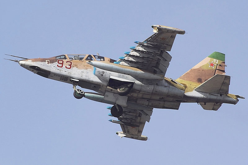 Iraq Receives 3 Sukhoi Su-25 Fighter Jets