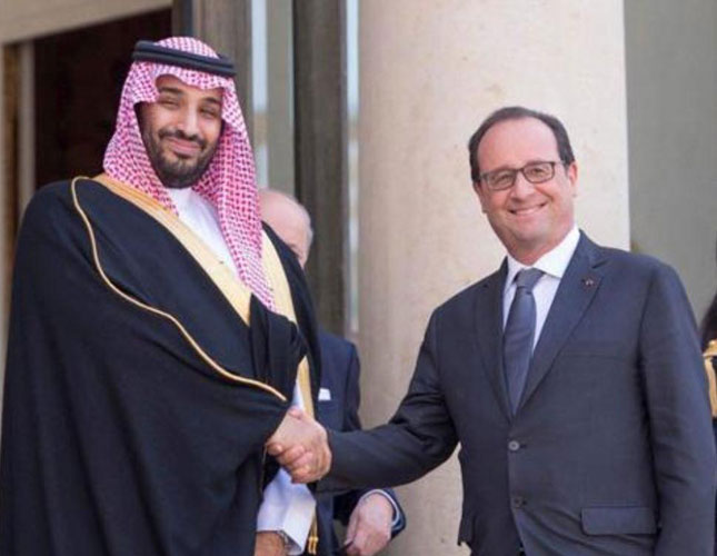 Saudi Defense Minister Visits France after USA