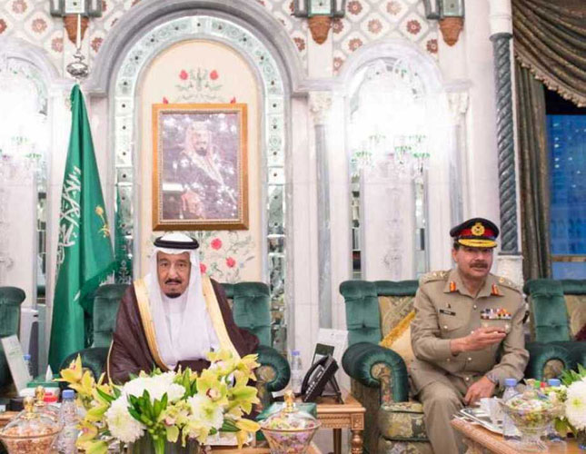 Saudi King Receives Pakistan’s Chief of General Staff