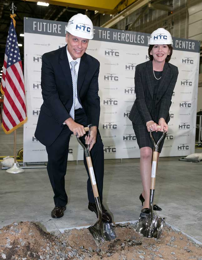 Lockheed Martin Breaks Ground on Hercules Training Center