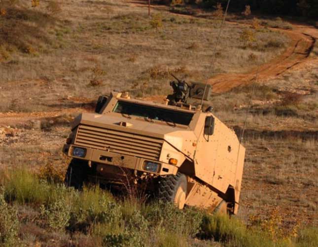 Nexter’s ARAVIS® 4x4 vehicle