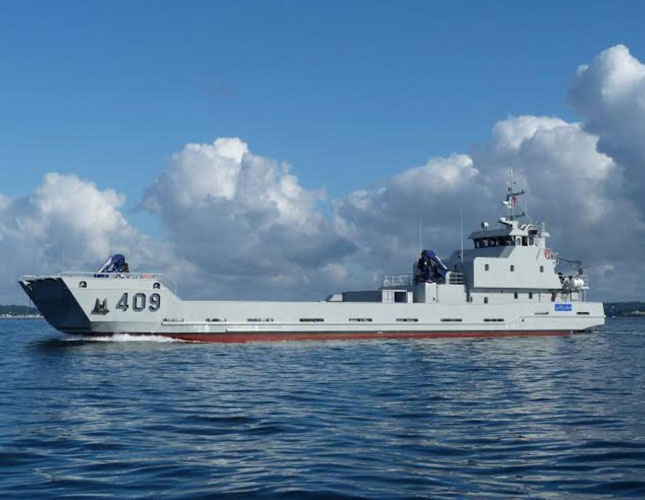 PIRIOU Delivers LCT Landing Craft to Moroccan Navy 