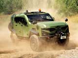 Oshkosh Introduces SandCat Tactical Protector Vehicle 