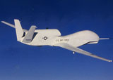1st Full System Flight for Global Hawk UAS