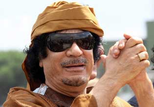 Gaddafi Slams Libya Contact Meeting 