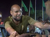 Qaddafi’s Son Appears in Public