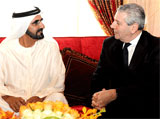 Sheikh Mohammed Receives Italian Defense Minister