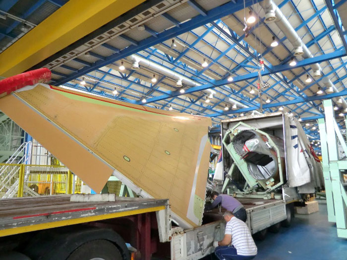Alenia Aermacchi Delivers 1st Set of Eurofighter Components