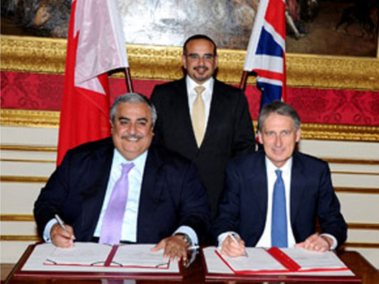 Bahrain, UK Sign Defence Cooperation Agreement