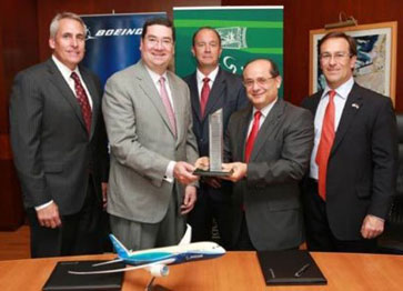 Boeing, NBAD Sign Aircraft Financing Agreement