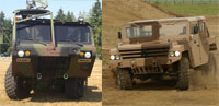 MILITARY TRUCKS & TRANSPORTATION VEHICLES