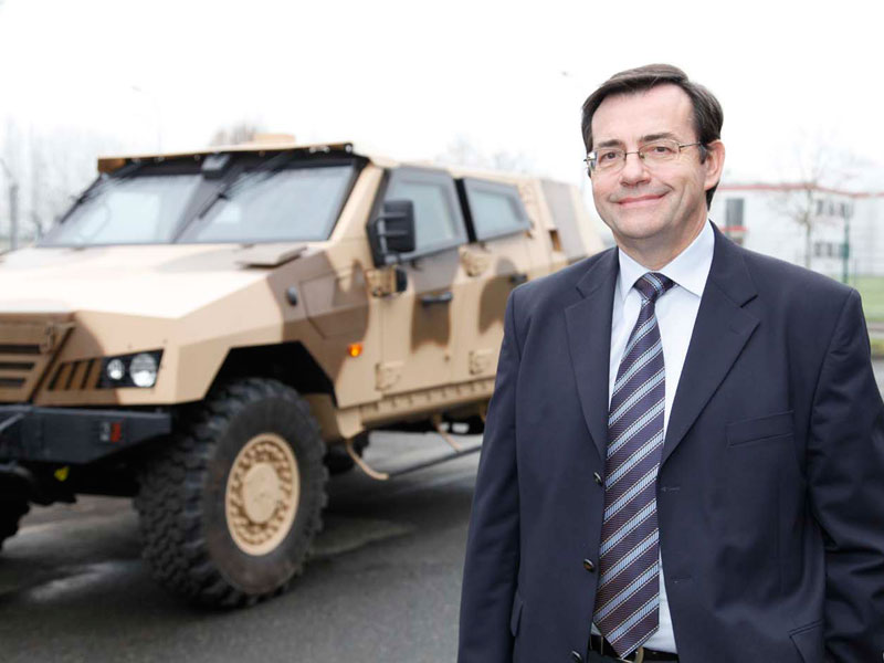 Gérard Amiel Appointed CEO of Panhard Defense