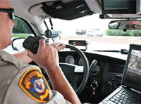 Harris BTC-100 Ruggedized Tablet for First Responders