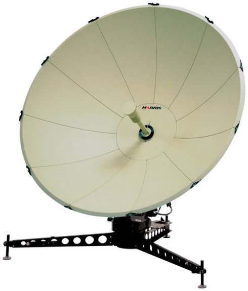 Harris Showcases Most Powerful SATCOM Antenna