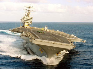 U.S. Navy Sends Aircraft Carriers Back to Gulf